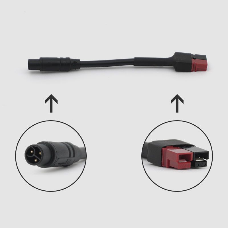 Adapterladekabel Anderson® PowerPole® Stecker Auf 3-pol Goldstecker GSA (Ladestecker PurePower V3)