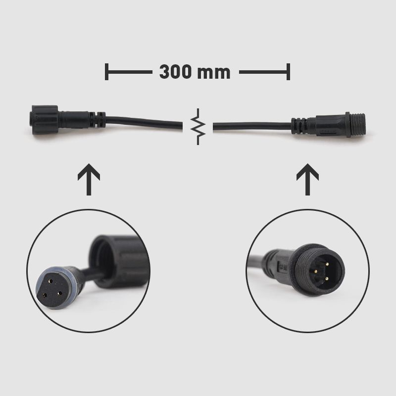  Bafang Mittelmotor 3-Pin Verlängerungskabel - Speedsensor