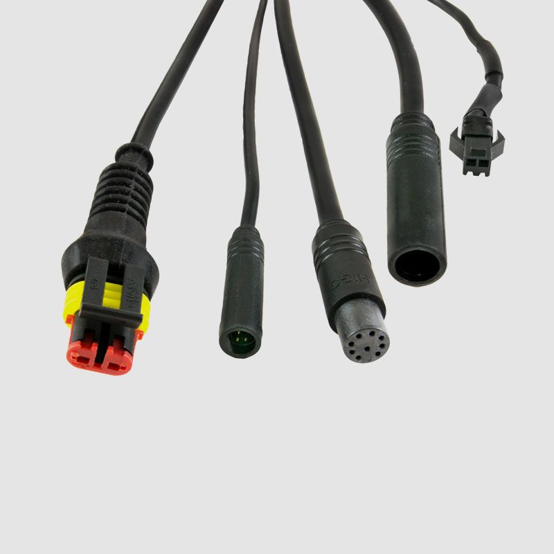  EBS Mini-Controller 36V 15A FOC Mit Lichtkabel (Akkuspannung)