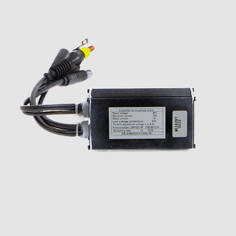  EBS Mini-Controller 36V 15A FOC Mit Lichtkabel (Akkuspannung)