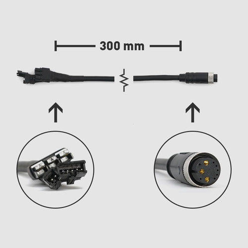  Adapterkabel 10-Pin, APP+JST+NTC (m) & L1019 (w)