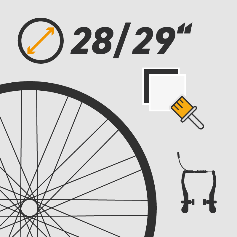  Felge 28/29 Zoll Für 36 Speichen