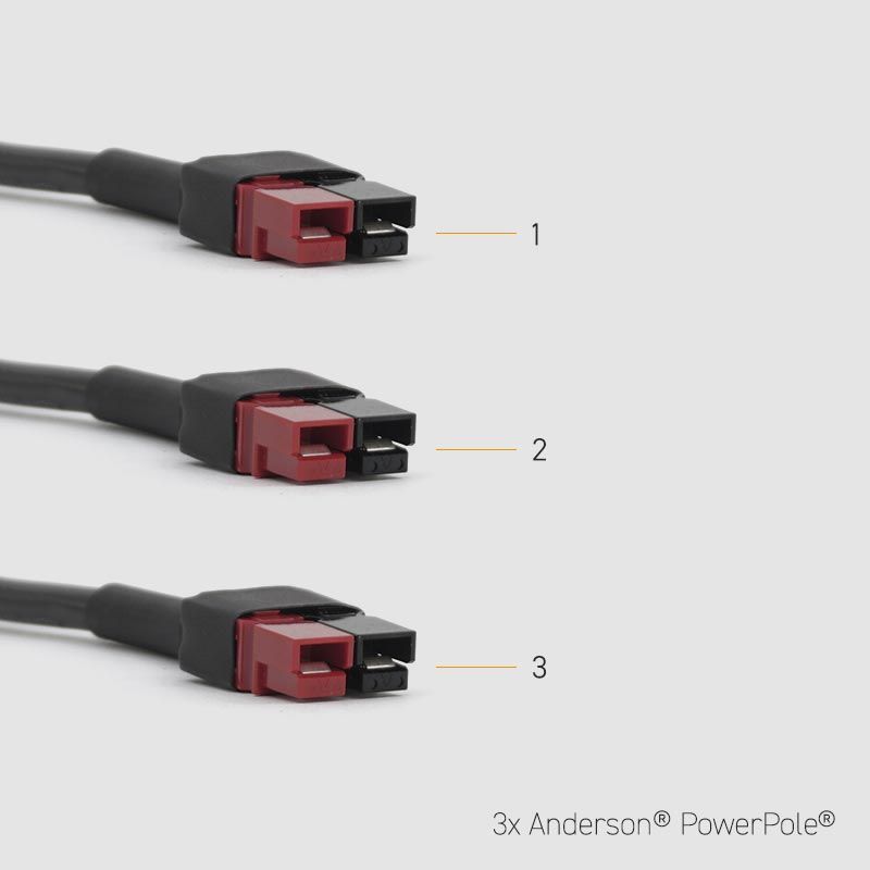  Akkukopplungsmodul Mit Anderson® PowerPole® Stecker