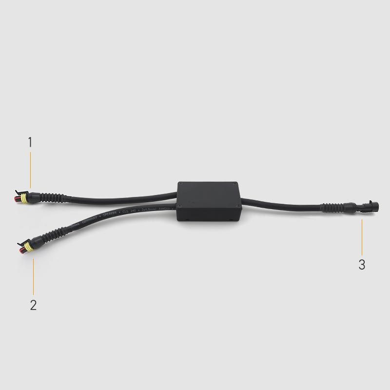  Akkukopplungsmodul Mit AMP Superseal Stecker