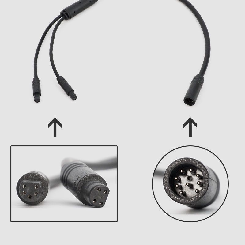  Kabelverteiler - Anschluss Für Display Und Gasgriff