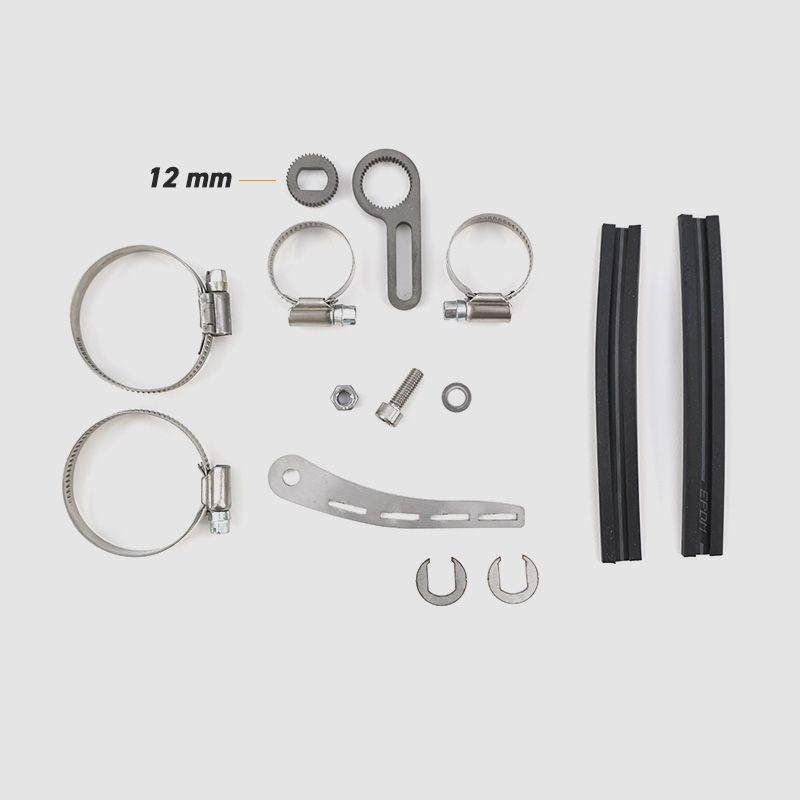  Drehmomentstütze Für Vorderradmotoren Titan-Edelstahl-Kombi Für 12 Mm Achsen