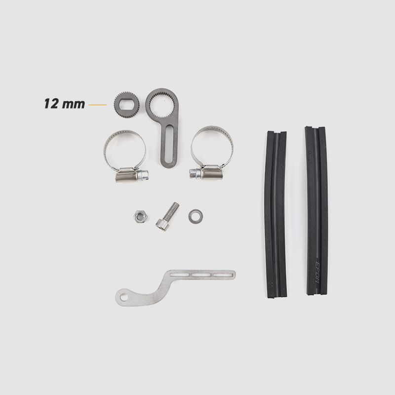  Drehmomentstütze Für Hinterradmotoren Titan-Edelstahl-Kombi Für 12 Mm Achsen